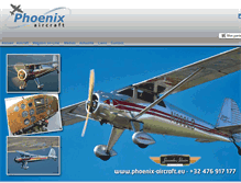 Tablet Screenshot of phoenix-aircraft.eu